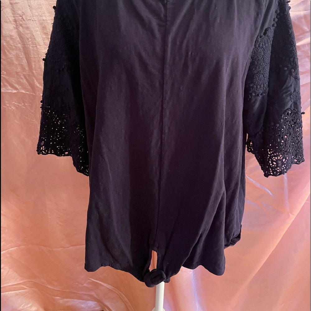 Talbots cotton 3/4 sleeve T shirt